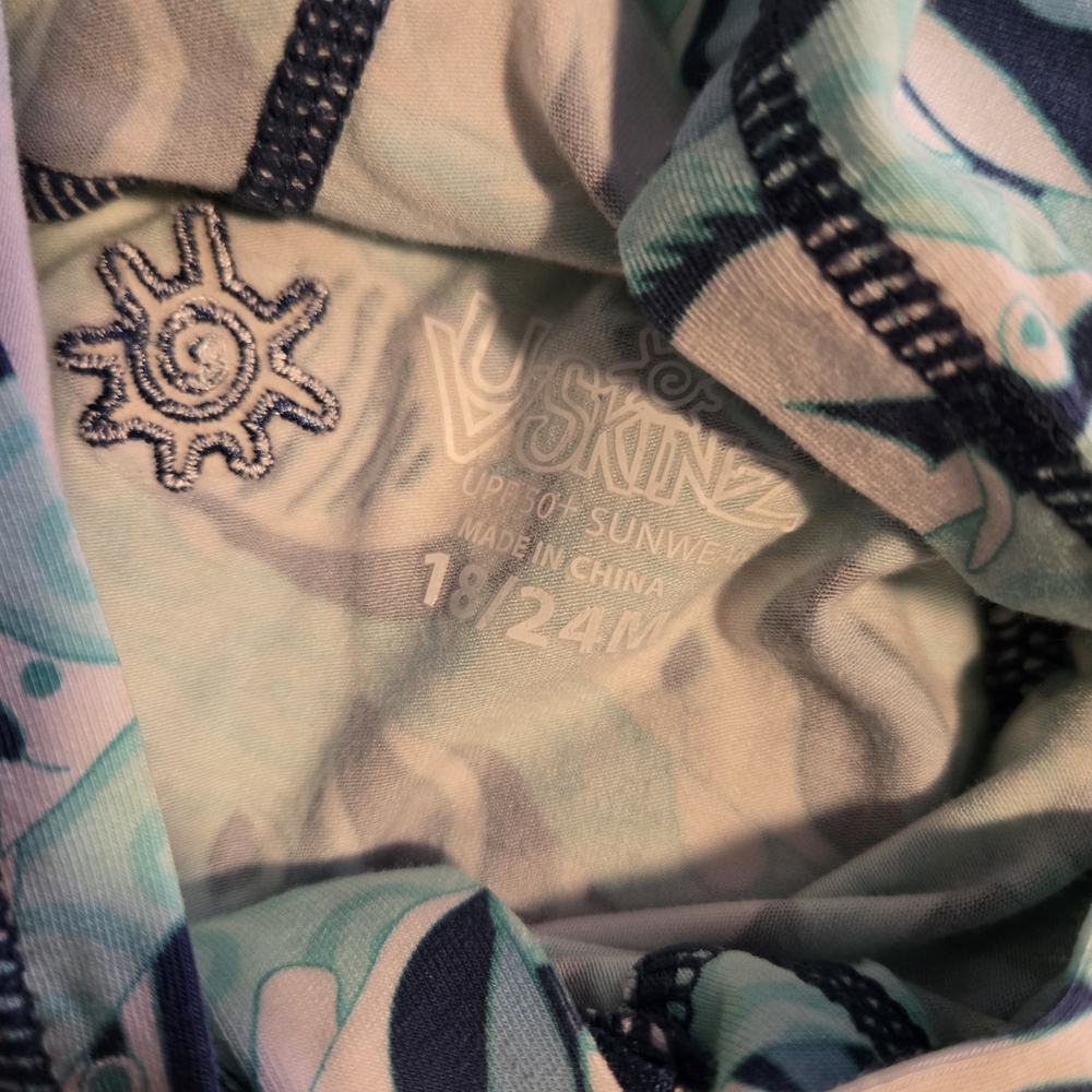 Baby Hooded Everyday Romper UPF 50+ 18/24 Month - Picture 4 of 4